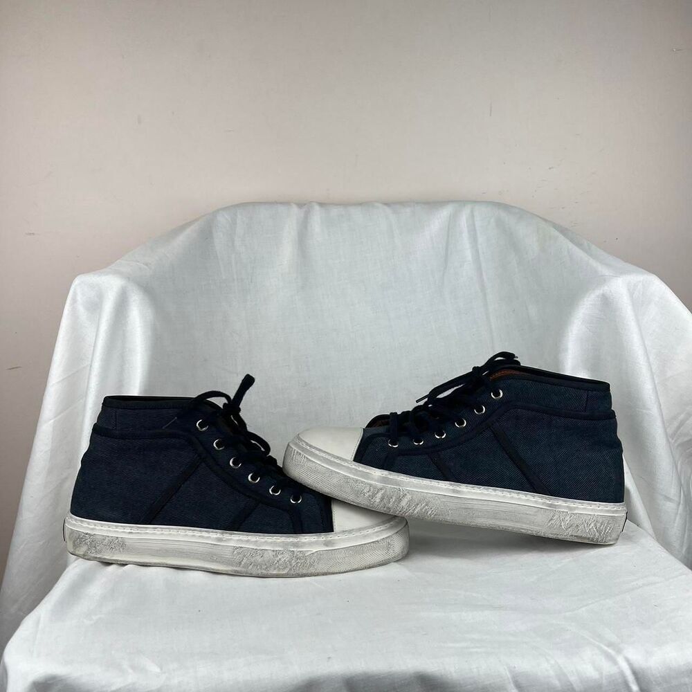 Dolce & Gabbana Male Vintage Mid-Top Sneakers CS2195AK482 Size 8.5